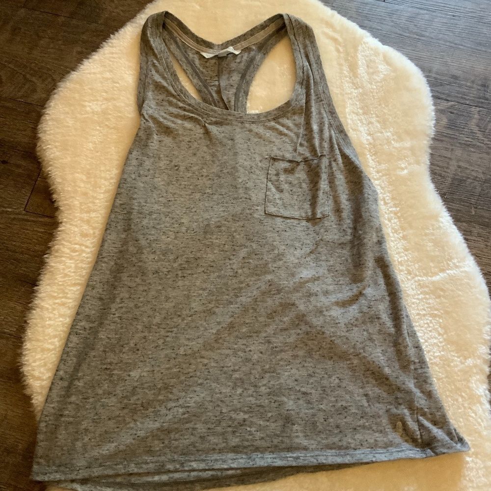 Victoria’s Secret Grey Marl Pocket Tank Top